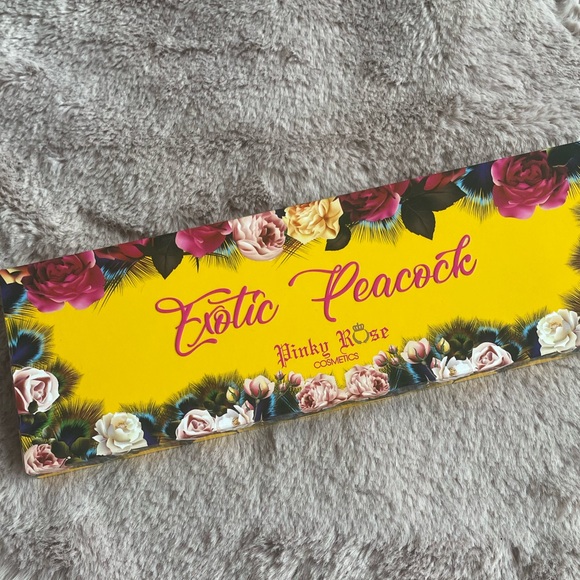 2 for $30 - Pinky Rose Cosmetics - Exotic Peacock - BNIB Eyeshadow Palette - Picture 2 of 3